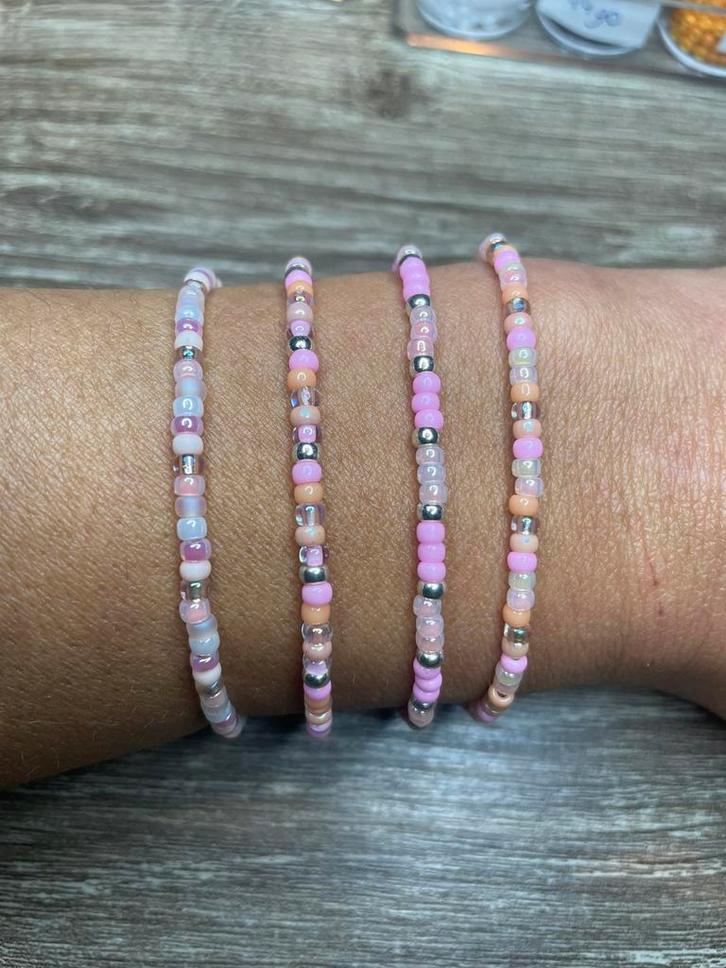 Miyuki armbandjes, Sieraden, Tassen en Uiterlijk, Armbanden, Zo goed als nieuw, Ophalen of Verzenden