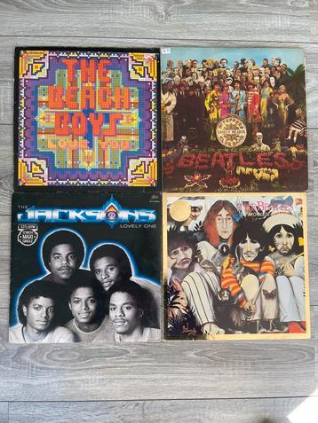 Beatles, Jackson 5 en beach boys Lp’s beschikbaar voor biedingen