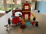 Brandweerkazerne Duplo (10903), Kinderen en Baby's, Speelgoed | Duplo en Lego, Duplo, Ophalen of Verzenden, Zo goed als nieuw