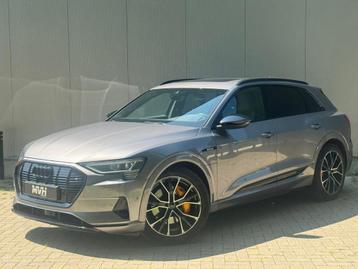 Audi E-tron E-tron 55 Quattro Advanced 95 kWh - S-Line - Pan beschikbaar voor biedingen