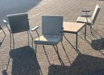 Vintage Gispen 1401 stoelen (3x), Ophalen, Gebruikt, Minder dan 75 cm, Stof