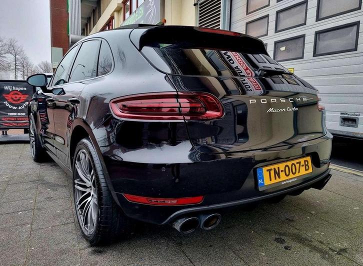 Porsche Macan 3.6 Turbo 400pk PDK 2015 Zwart, Auto's, Porsche, Particulier, Macan, Benzine, F, SUV of Terreinwagen, Automaat, Geïmporteerd