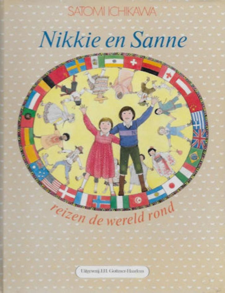 Satomi Ichikawa: Nikkie en Sanne reizen de wereld rond, Boeken, Prentenboeken en Plaatjesalbums, Zo goed als nieuw, Ophalen of Verzenden
