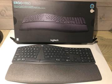 Logitech ergo K860 toetsenbord qwerty beschikbaar voor biedingen