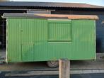 De Meeuw metalen schaftwagen/keet, Ophalen, Gebruikt