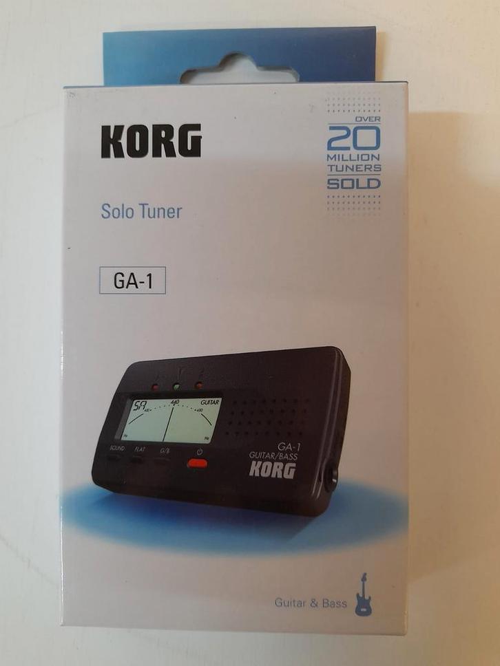 Korg Solo Tuner GA-1 - Stemapparaat Gitaar/Bas, Muziek en Instrumenten, Instrumenten | Toebehoren, Nieuw, Akoestische gitaar, Ophalen of Verzenden