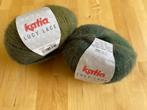 Nieuw 2 x Katia Lucy Lace groen gemeleerd Breien rookvrij hu, Ophalen of Verzenden, Nieuw, Breien, Wol of Garen