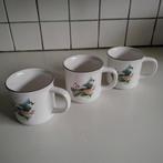 Becky' s collectie  3 mokken met kuifmees en 1 eekhoorn, Ophalen of Verzenden, Zo goed als nieuw, Overige stijlen, Kop(pen) en/of Schotel(s)