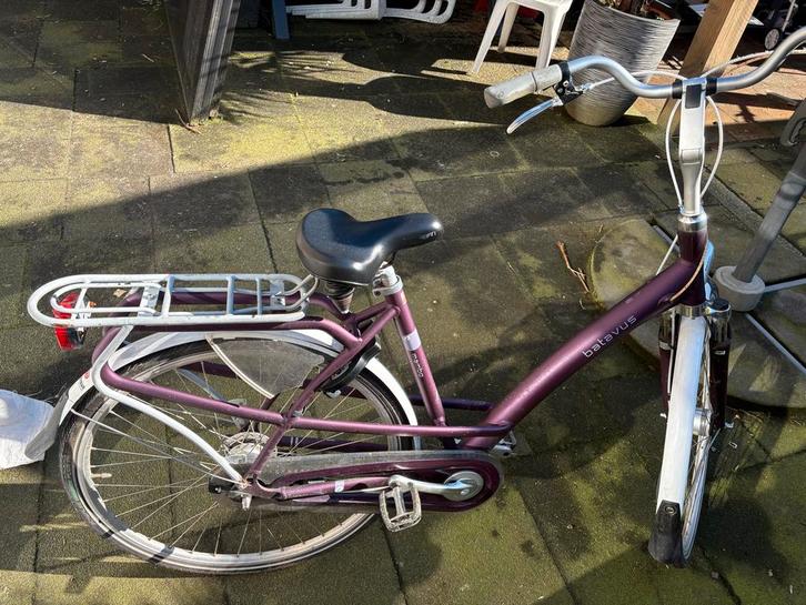 Mambo Batavia Damesfiets 28 inch - Paars, Fietsen en Brommers, Fietsen | Dames | Damesfietsen, Gebruikt, Batavus, 53 tot 56 cm