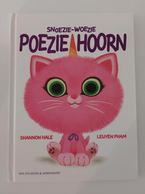 Shannon Hale - Snoezie-woezie Poeziehoorn, Boeken, Prentenboeken en Plaatjesalbums, Gelezen, Prentenboek, Ophalen of Verzenden