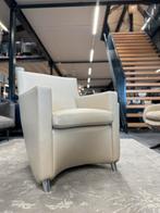 Nieuwstaat Leolux Dolcinea fauteuil off white design stoel