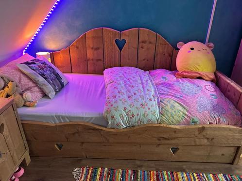 Kinderbed Saartje Prum meisjesbed meidenbed, Kinderen en Baby's, Kinderkamer | Bedden, Zo goed als nieuw, 180 cm of meer, 85 tot 100 cm