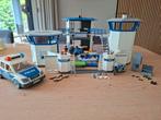 Playmobil politiebureau en politieauto, Kinderen en Baby's, Ophalen, Zo goed als nieuw