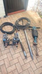 Grondraket bodemraket luchthammer set, Ophalen of Verzenden, Gebruikt, Boor- en/of Breekhamer