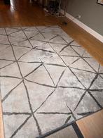 Mooi grijs vloerkleed met geometrisch patroon, Ophalen, 200 cm of meer, Zo goed als nieuw, 200 cm of meer