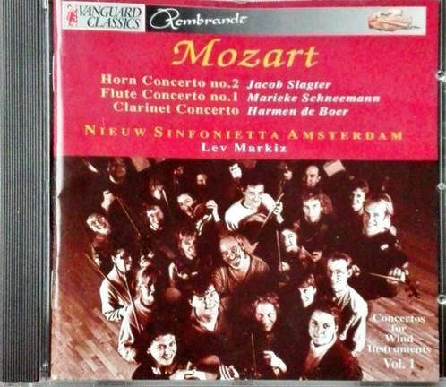 Mozart-Horn/Flute/Clariney Concerto-Nieuw Sinfonietta-Markiz, Cd's en Dvd's, Cd's | Klassiek, Zo goed als nieuw, Orkest of Ballet