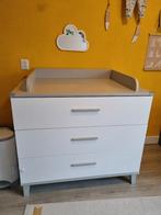 Stevige commode wit grijs Prenatal, Ophalen, 70 cm of meer, Voetruimte, 100 cm of meer