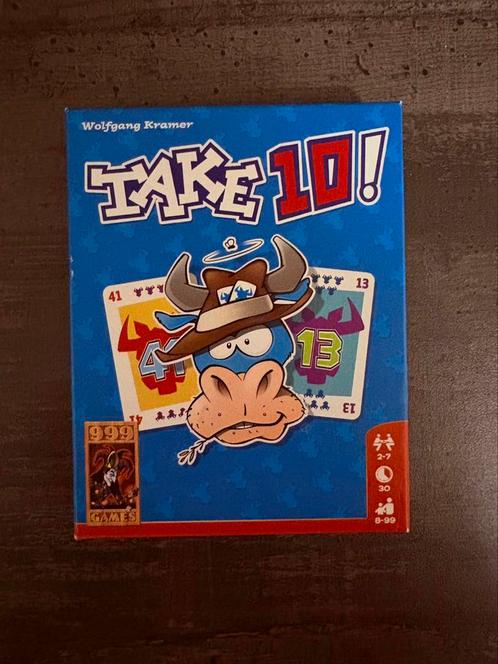 Take 10! kaartspel, Hobby en Vrije tijd, Gezelschapsspellen | Kaartspellen, Zo goed als nieuw, Ophalen of Verzenden