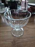 6 Schitterende IJscoupes - NIEUW, Schaal, Rond, Ophalen of Verzenden, Glas