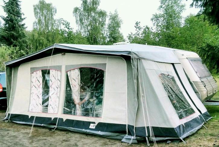 Voortent caravan., Caravans en Kamperen, Tenten, Gebruikt, Ophalen of Verzenden
