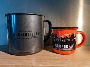 Auchentoshan grote en kleine metalen cup beschikbaar voor biedingen
