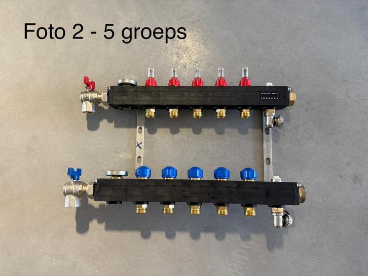 Meerdere Kunststof verdelers, Doe-het-zelf en Verbouw, Verwarming en Radiatoren, Nieuw, Overige typen, 800 watt of meer, Minder dan 30 cm