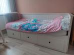 Ikea Hemnes uitschuifbed, Huis en Inrichting, Slaapkamer | Bedden, Ophalen, Verstelbaar, Eenpersoons, Wit