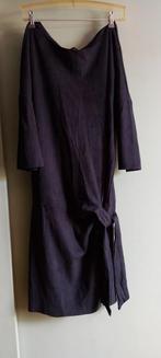 Zwarte jurk suède look maat XL, Ophalen of Verzenden, Zo goed als nieuw, Maat 46/48 (XL) of groter, Zwart