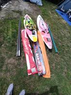 Complete windsurfset OPHALEN IN RENESSE, Watersport en Boten, Windsurfen, Ophalen, Gebruikt, Complete set