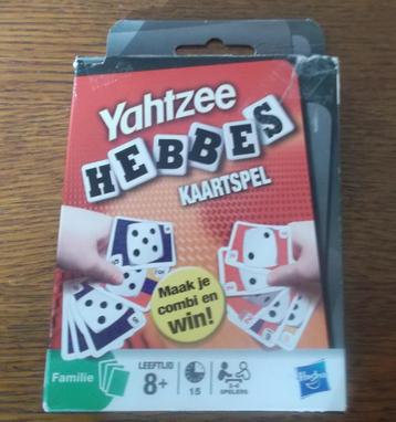 Kaartspel Yahtzee Hebbes / Hasbro beschikbaar voor biedingen