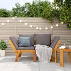 Tuinbank met kussens 2-in-1 acaciahout -nieuw in doos-, ., Nieuw, Ophalen of Verzenden, .