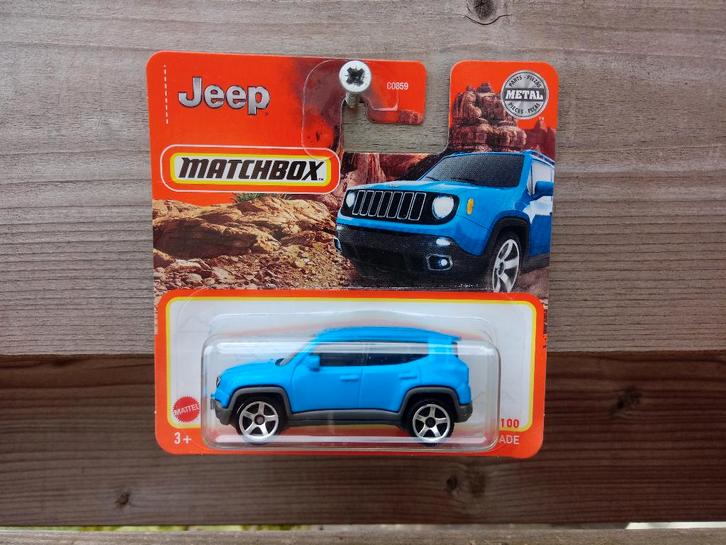 Jeep Renagade '19 Matchbox, Hobby en Vrije tijd, Modelauto's | Overige schalen, Nieuw, Auto, Ophalen