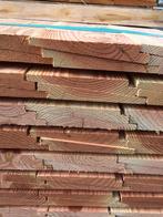 Douglas Zweeds rabat 17/17x125mm werkend voor €10,00 per m2, Ophalen of Verzenden, Nieuw, 250 cm of meer, Planken