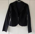 Nieuw gitzwart jasje Cora Kemperman, maat XL, Ophalen of Verzenden, Nieuw, Maat 46/48 (XL) of groter, Zwart