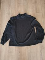 Zwarte top met pofmouwen - Maat XXL, Ophalen of Verzenden, Zo goed als nieuw, Maat 46/48 (XL) of groter, Zwart