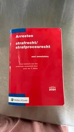 Arresten strafrecht/strafprocesrecht, Boeken, Studieboeken en Cursussen, Ophalen of Verzenden, Alpha, Zo goed als nieuw, WO