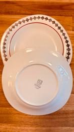 3 Red Top Rohrstrand Borden, Gebruikt, Ophalen of Verzenden, Bord(en), Overige stijlen