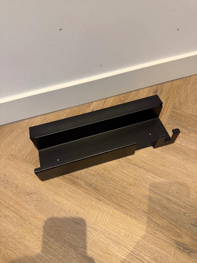 Nieuw zwart metaal wandhouder hanger multistyler oa Airwrap, Ophalen of Verzenden, Nieuw, Overige typen