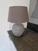 Kruiklamp met lampenkap, Huis en Inrichting, Lampen | Lampenkappen, Ophalen, Zo goed als nieuw, Rond