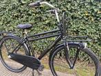 Herenfiets transportfiets 28” mat zwart, Fietsen en Brommers, Fietsen | Heren | Herenfietsen, Gebruikt, Versnellingen, 53 tot 57 cm