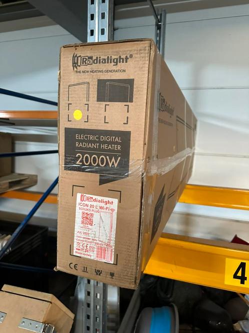Te koop : Radialight elektrische verwarming 2000 watt, Doe-het-zelf en Verbouw, Verwarming en Radiatoren, Nieuw, Radiator, 800 watt of meer