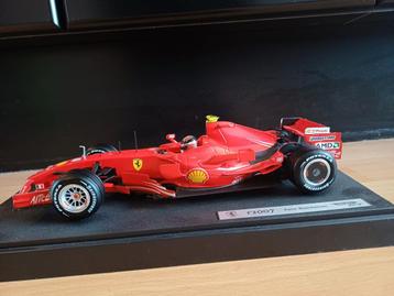 Hotwheels F1 1:18 '07 - Ferrari F2007 Kimi Räikkönen beschikbaar voor biedingen