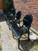 4 Kartell Louis Ghost Stoelen - Zwart, Antiek en Kunst, Ophalen