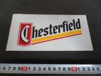 sticker Chesterfield  logo *, Verzamelen, Ophalen, Zo goed als nieuw