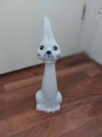 Oude witte porselein haas, jaren 70, H34cm, Antiek en Kunst, Ophalen of Verzenden