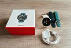 OnePlus Watch 2 – 46mm | Nieuwstaat | Incl. doos + 3 bandjes, Sieraden, Tassen en Uiterlijk, Wit, Ophalen of Verzenden, Zo goed als nieuw
