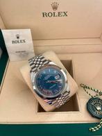 Rolex Datejust 126300 Azzurro (2020), Sieraden, Tassen en Uiterlijk, Horloges | Heren, Ophalen, Zo goed als nieuw, Staal, Rolex