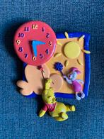 Winnie The Pooh en Knorretje wandklok, Ophalen of Verzenden, Gebruikt, Klok