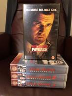 VHS Lethal weapon deel 1 deel 2 deel 3 + Payback Gibson, Vanaf 16 jaar, Ophalen, Gebruikt, Actie en Avontuur