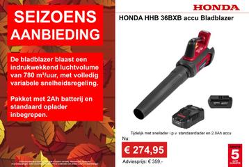 Bladblazer Seizoens aanbieding, Honda HHB36 + Startset beschikbaar voor biedingen